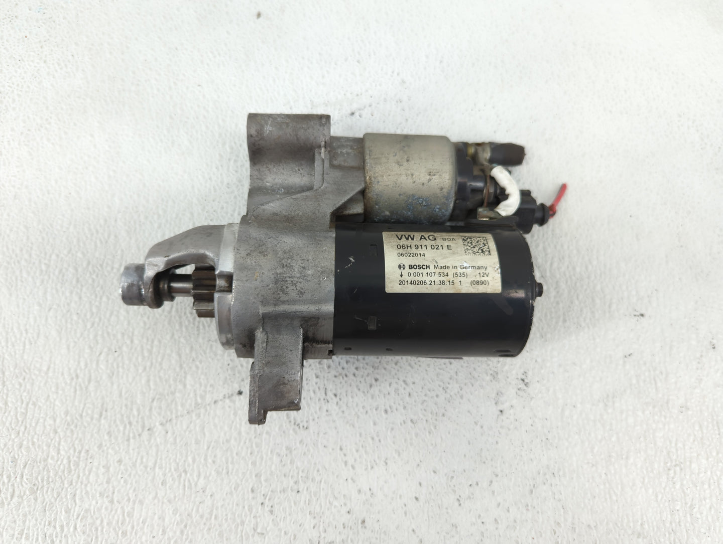 2014-2016 Audi A4 Car Starter Motor Solenoid OEM P/N:06H 911 021 E Fits Fits 2014 2015 2016 2017 OEM Used Auto Parts - Oemus