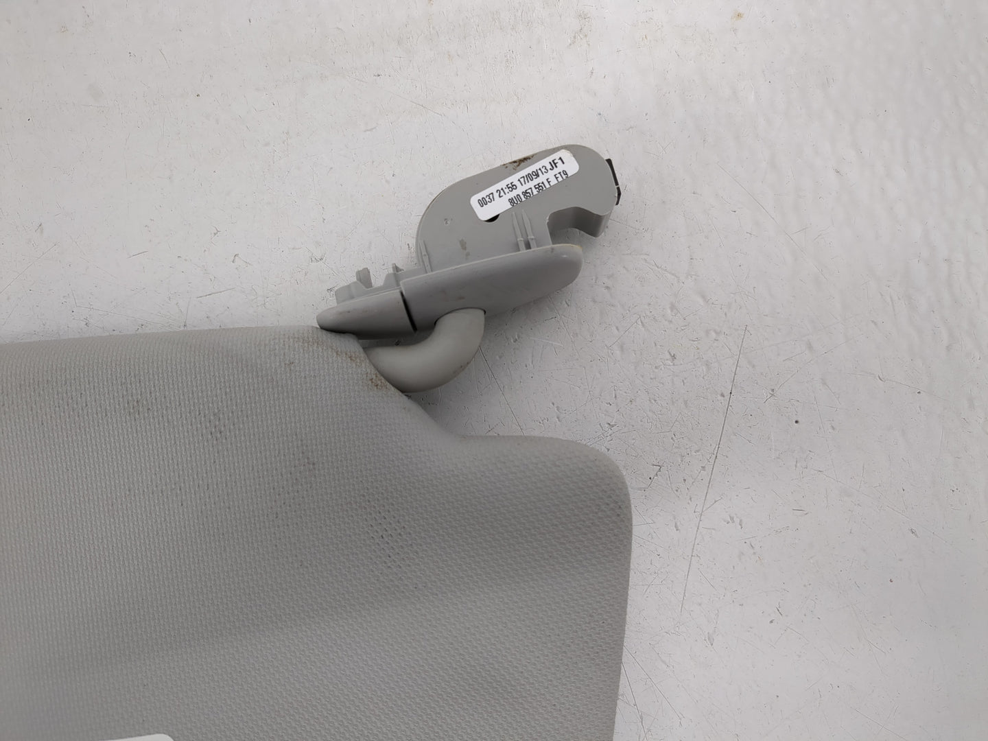 2013-2016 Audi A4 Sun Visor Shade Replacement Driver Left Mirror Fits Fits 2013 2014 2015 2016 OEM Used Auto Parts - Oemused