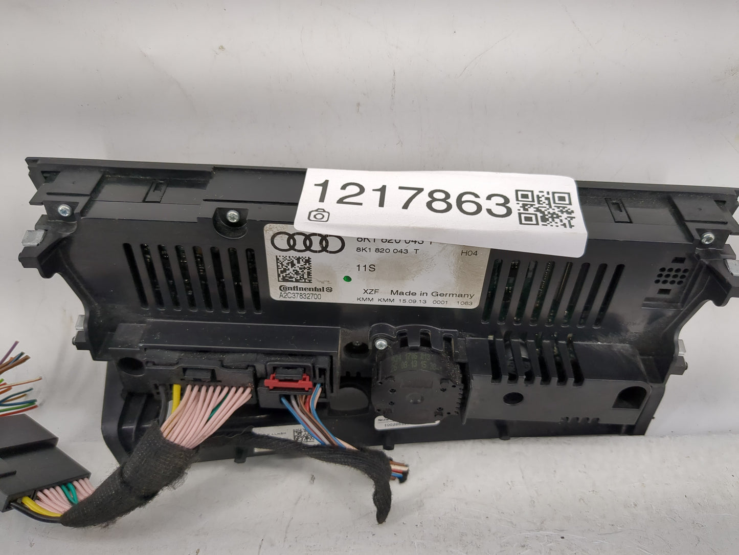 2013-2016 Audi A4 Climate Control Module Temperature AC/Heater Replacement P/N:8K1 820 043 Fits Fits 2013 2014 2015 2016 201