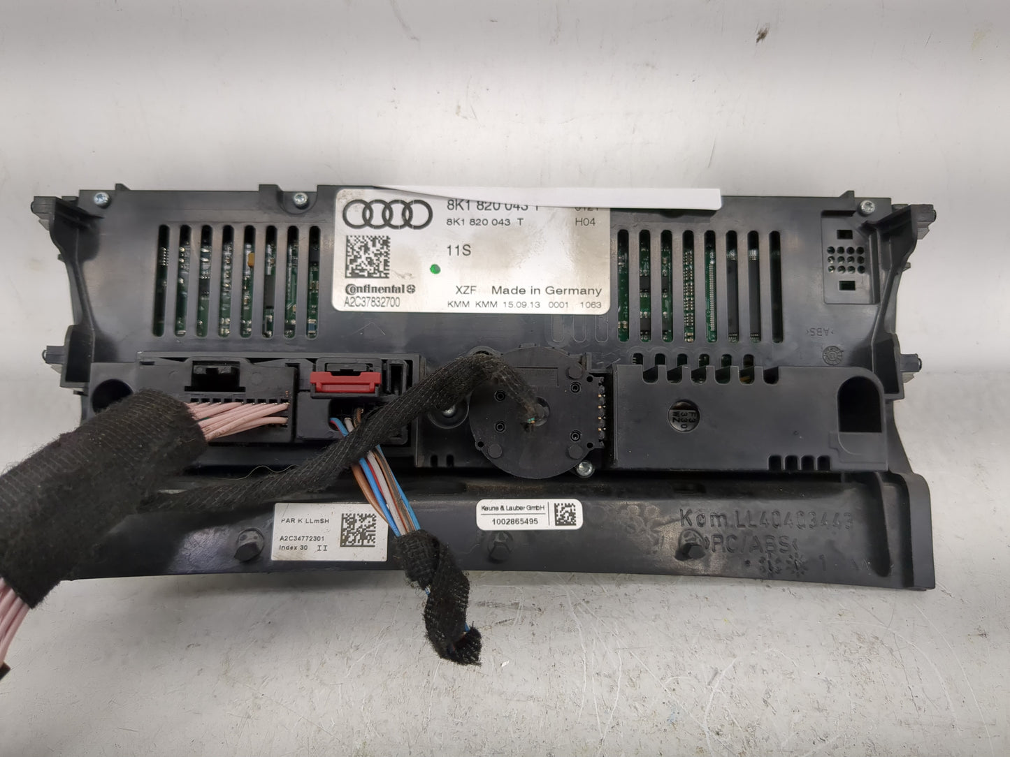 2013-2016 Audi A4 Climate Control Module Temperature AC/Heater Replacement P/N:8K1 820 043 Fits Fits 2013 2014 2015 2016 201