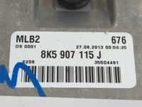 2014 Audi A4 PCM Engine Control Computer ECU ECM PCU OEM P/N:8K5 907 115 J Fits Fits 2013 OEM Used Auto Parts - Oemusedautop