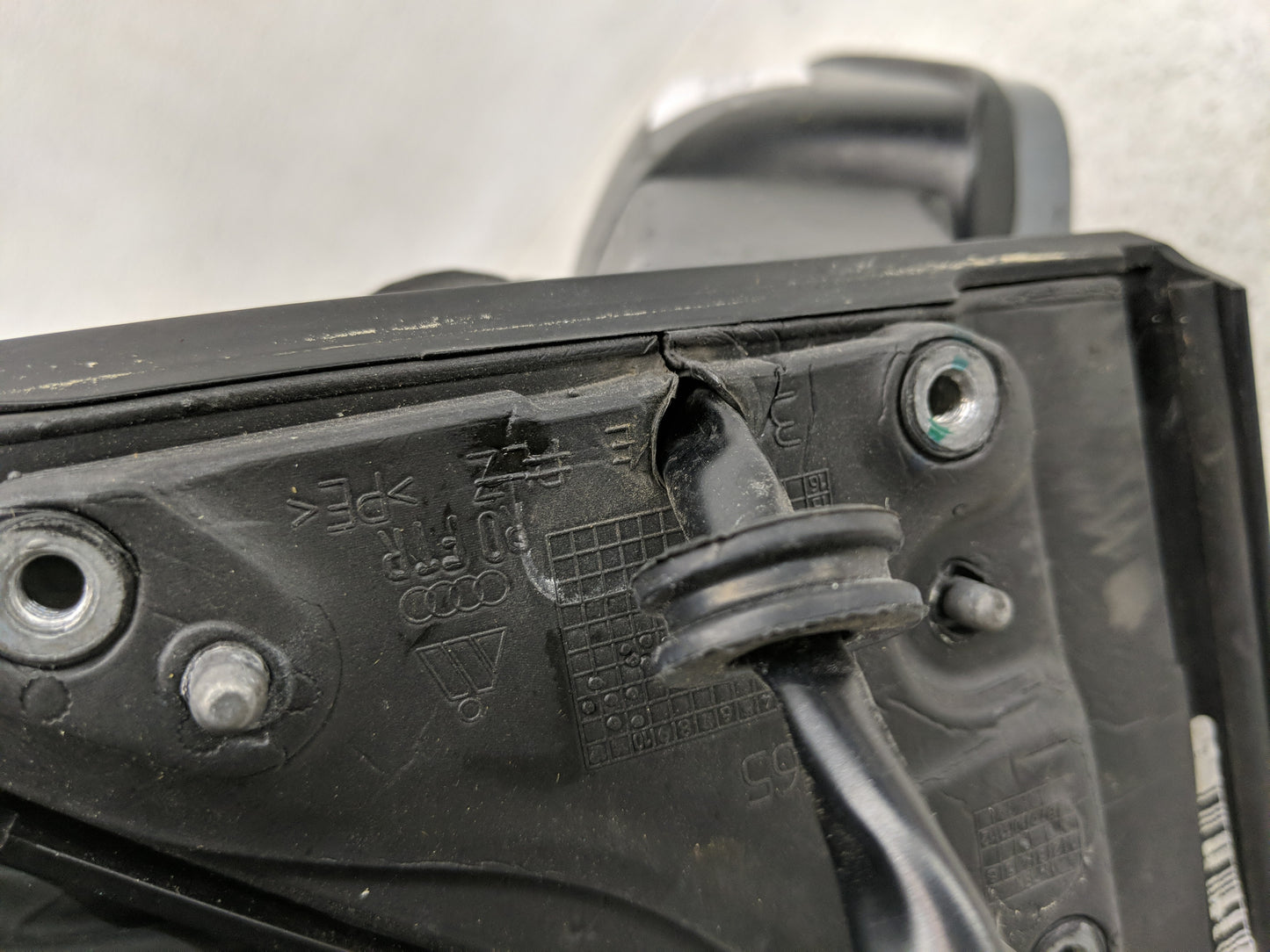 2010-2016 Audi A4 Driver Side View Mirror - Left Door Mirror OEM Used - Oemusedautoparts1.com