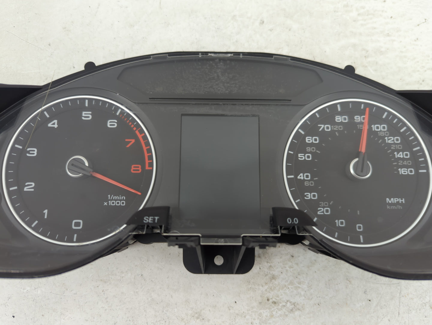 2013-2016 Audi A4 Instrument Cluster Speedometer Gauges P/N:8K0 920 951 E Fits Fits 2013 2014 2015 2016 OEM Used Auto Parts 