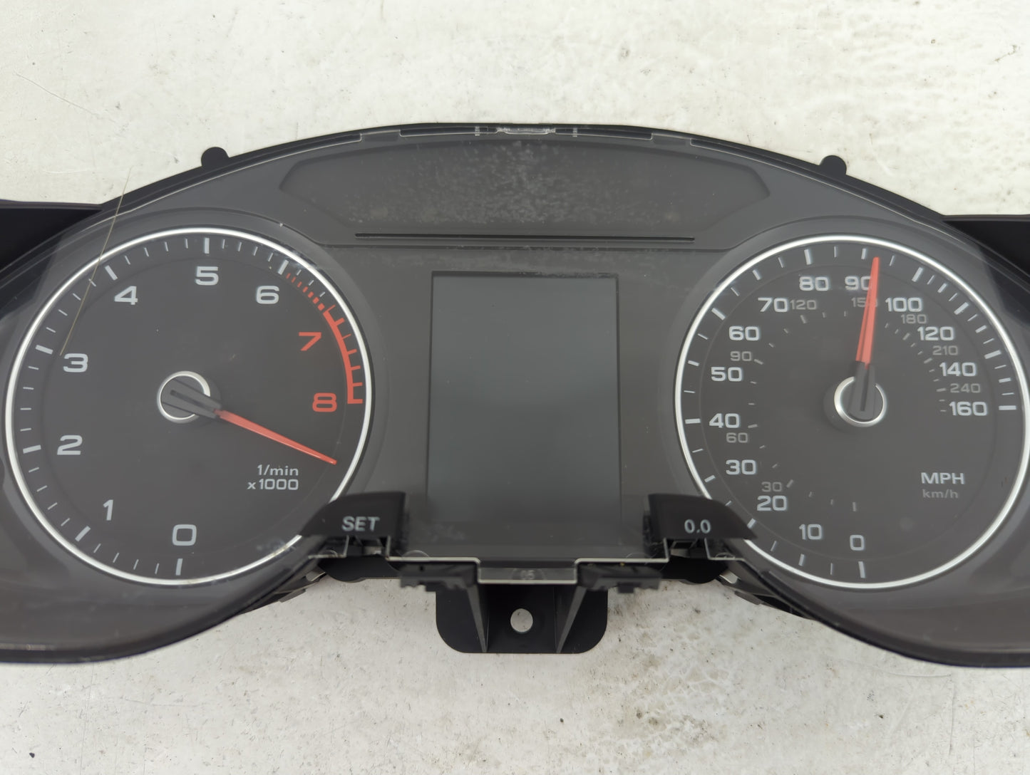 2013-2016 Audi A4 Instrument Cluster Speedometer Gauges P/N:8K0 920 951 E Fits Fits 2013 2014 2015 2016 OEM Used Auto Parts 
