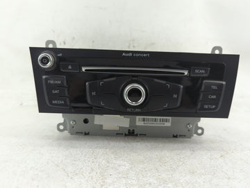 2013-2015 Audi A4 Radio AM FM Cd Player Receiver Replacement P/N:8R1 035 186 Q Fits Fits 2013 2014 2015 OEM Used Auto Parts 