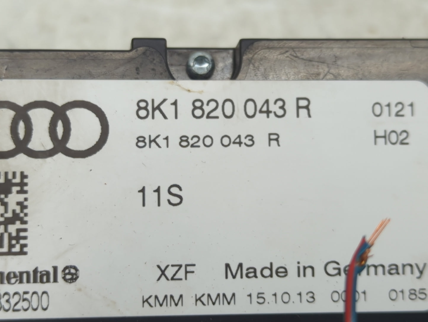 2013-2016 Audi A4 Climate Control Module Temperature AC/Heater Replacement P/N:8K1 820 043 R Fits Fits 2013 2014 2015 2016 2