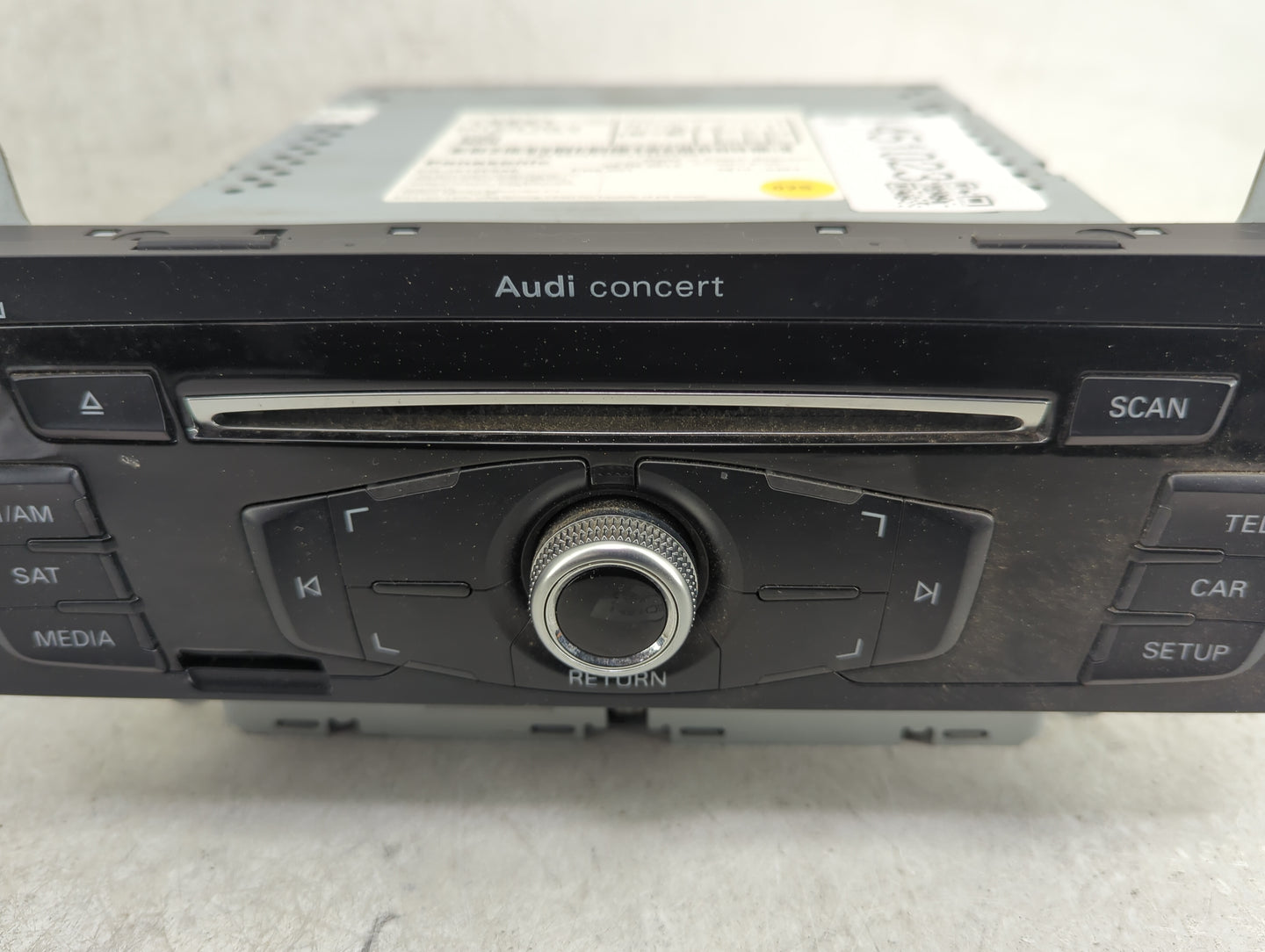 2013-2016 Audi A4 Radio AM FM Cd Player Receiver Replacement P/N:8R1035186Q CQ-JA12E6AE Fits Fits 2013 2014 2015 2016 OEM Us