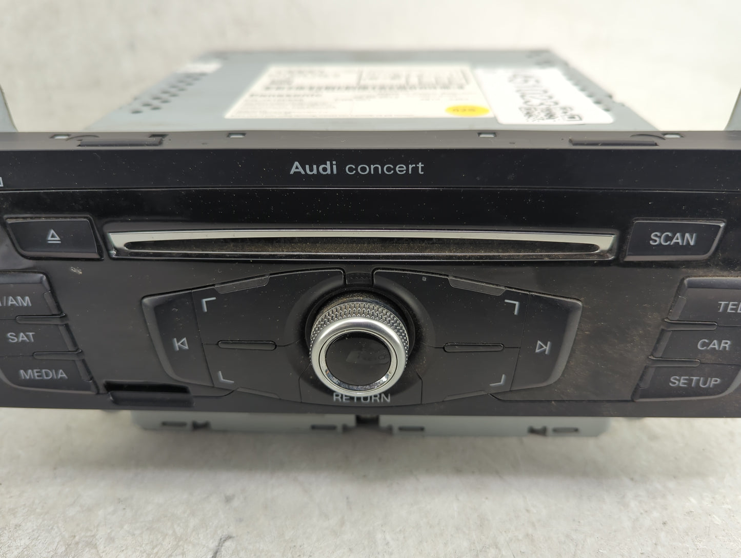 2013-2016 Audi A4 Radio AM FM Cd Player Receiver Replacement P/N:8R1035186Q CQ-JA12E6AE Fits Fits 2013 2014 2015 2016 OEM Us