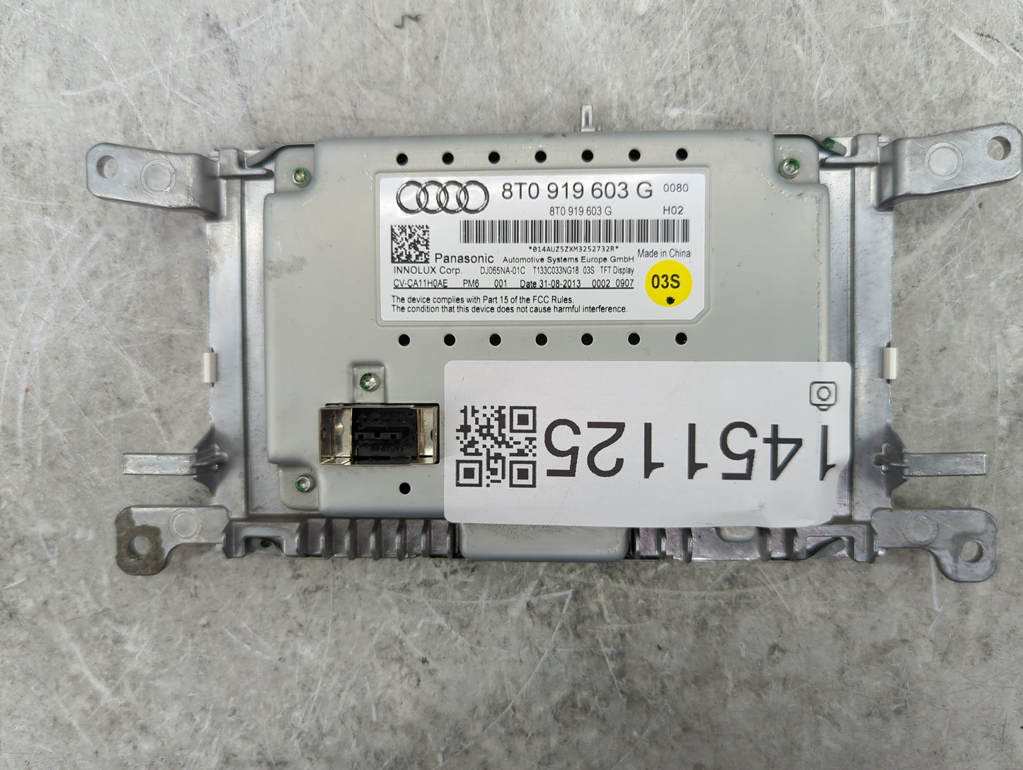 2009-2016 Audi A4 Information Display Screen - Oemusedautoparts1.com