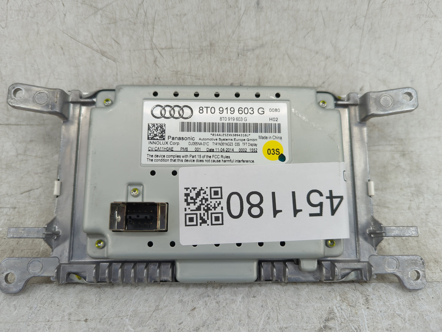 2009-2016 Audi A4 Information Display Screen - Oemusedautoparts1.com