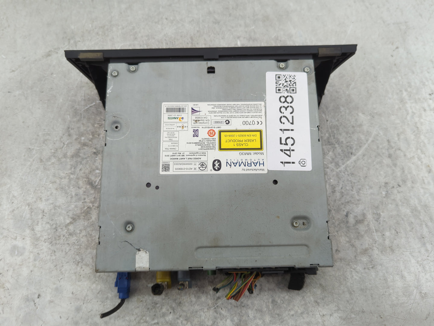 2013-2015 Audi A4 Radio AM FM Cd Player Receiver Replacement P/N:8R1035664E 8R1035664D, MMI3G Fits Fits 2013 2014 2015 OEM U