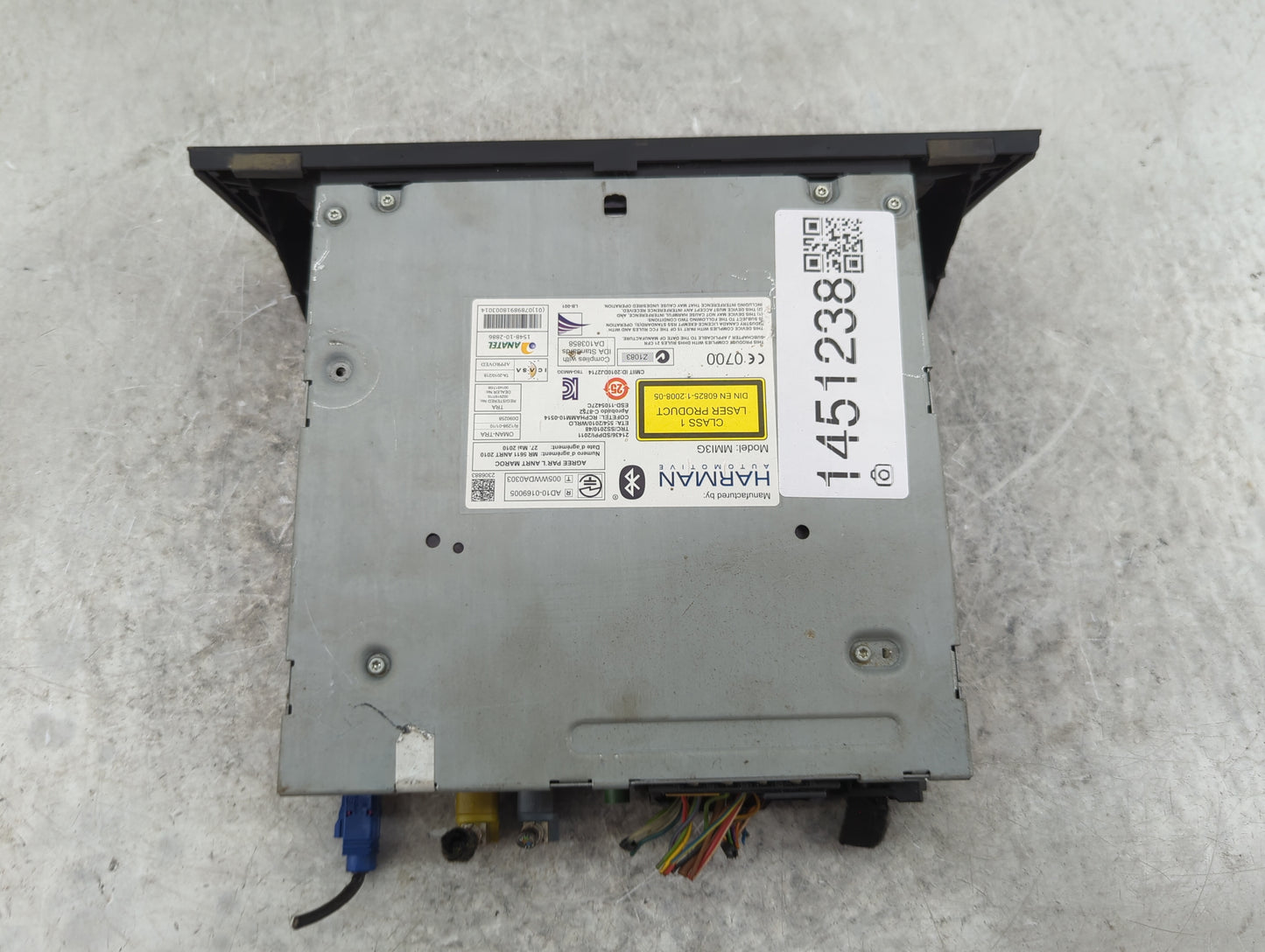 2013-2015 Audi A4 Radio AM FM Cd Player Receiver Replacement P/N:8R1035664E 8R1035664D, MMI3G Fits Fits 2013 2014 2015 OEM U
