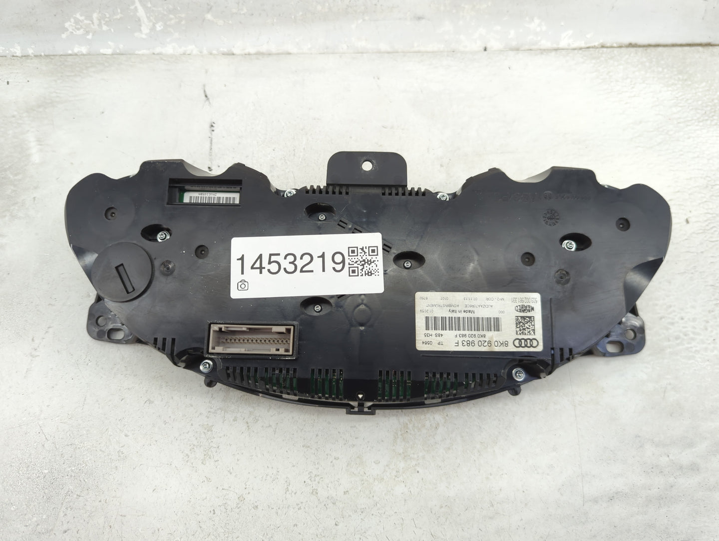 2013-2016 Audi A4 Instrument Cluster Speedometer Gauges P/N:503 002 561 331 8K0 920 983 F Miles: Fits Fits 2013 2014 2015 20