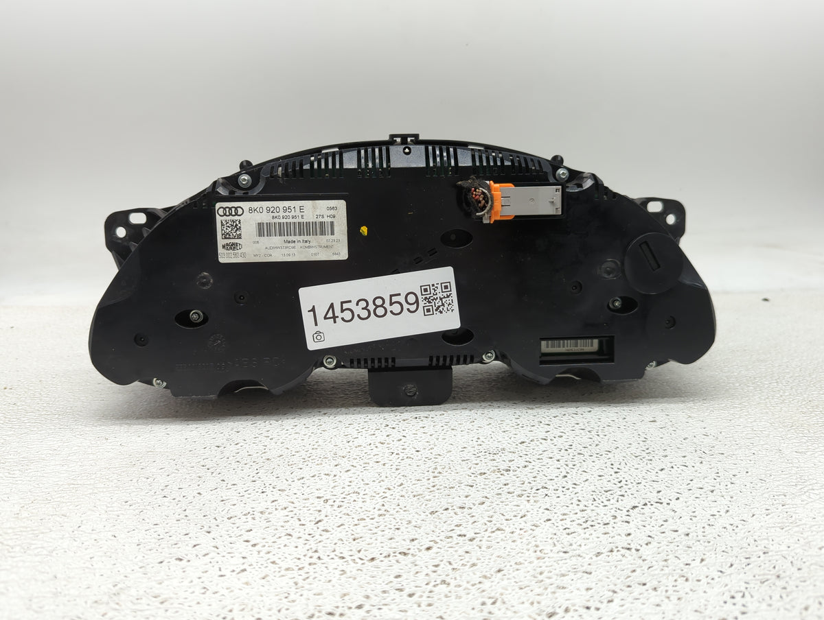 2013-2016 Audi A4 Instrument Cluster Speedometer Gauges P/N:8K0920951E Miles:84K Fits Fits 2013 2014 2015 2016 OEM Used Auto