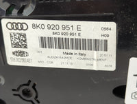2013-2016 Audi A4 Instrument Cluster Speedometer Gauges P/N:8K0920951E Miles:82K Fits Fits 2013 2014 2015 2016 OEM Used Auto