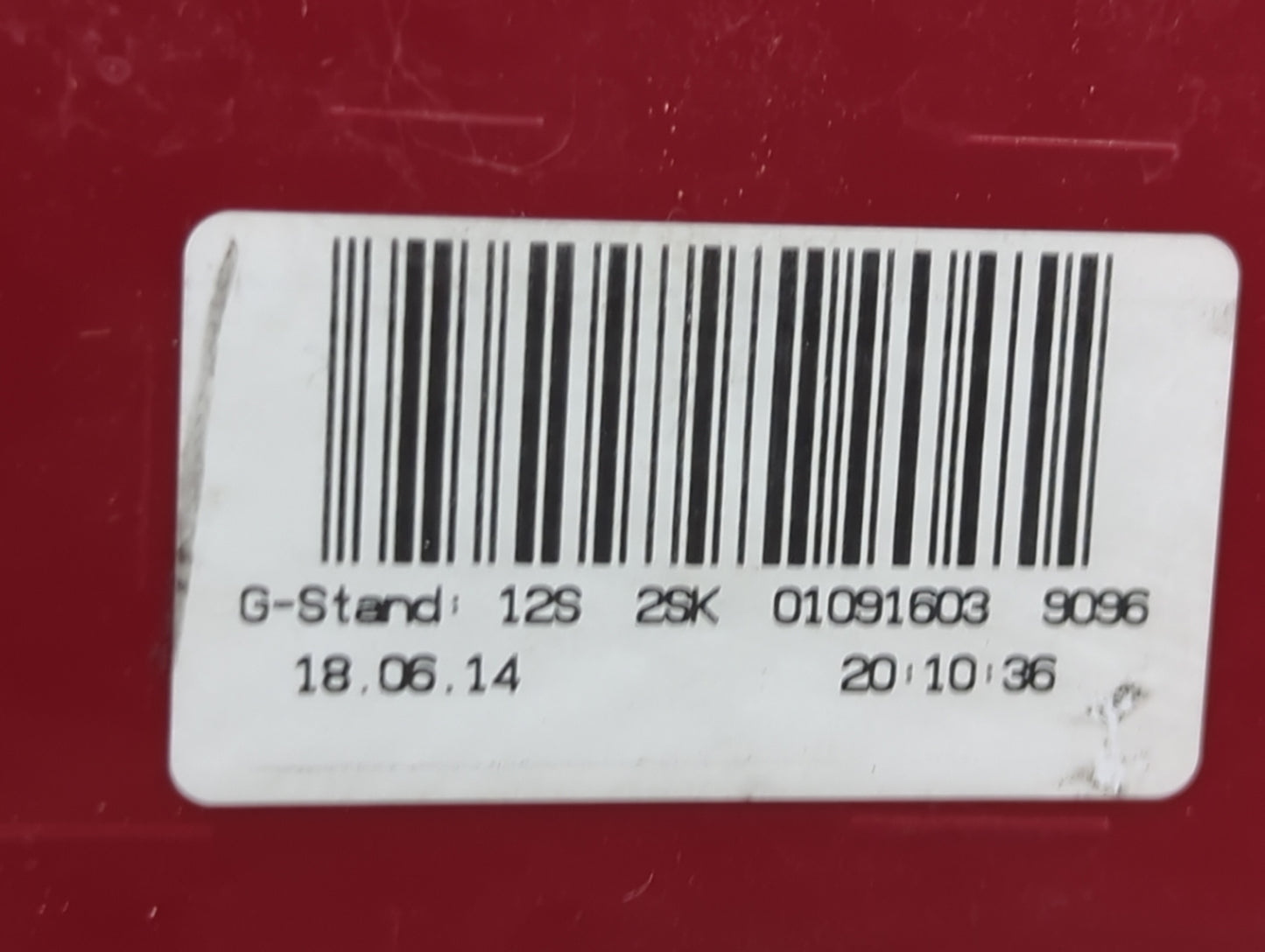 2014 Audi A4 Tail Light Assembly Driver Left OEM P/N:8K5945095AD Fits Fits 2013 2015 2016 OEM Used Auto Parts - Oemusedautop