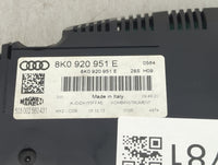 2013-2016 Audi A4 Instrument Cluster Speedometer Gauges P/N:8K0920951E 503002560431 Miles: Fits Fits 2013 2014 2015 2016 OEM