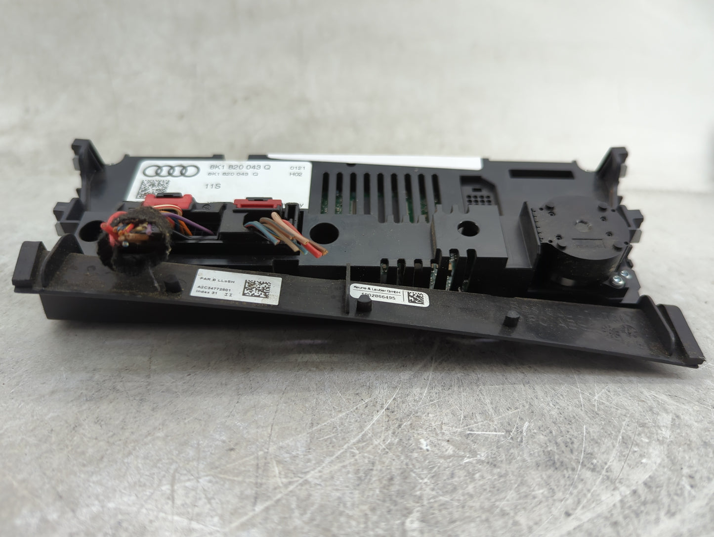 2013-2016 Audi A4 Climate Control Module Temperature AC/Heater Replacement P/N:8K1 820 043 Q Fits Fits 2013 2014 2015 2016 2