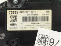 2013-2016 Audi A4 Instrument Cluster Speedometer Gauges P/N:8K0920951E 503.002.560.431 Miles:107K Fits Fits 2013 2014 2015 2