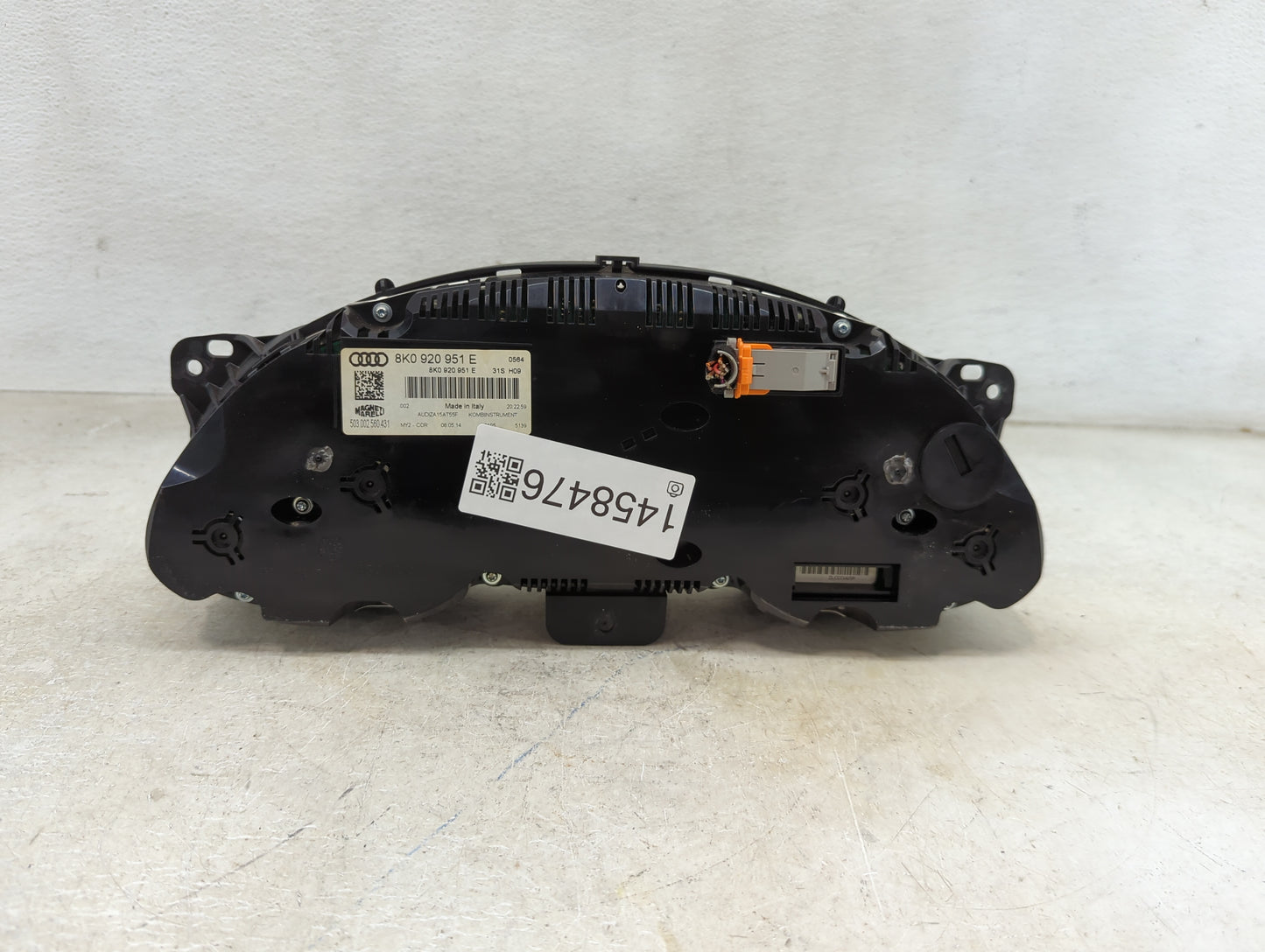 2013-2016 Audi A4 Instrument Cluster Speedometer Gauges P/N:8K0920951E 503.002.560.431 Miles:107K Fits Fits 2013 2014 2015 2
