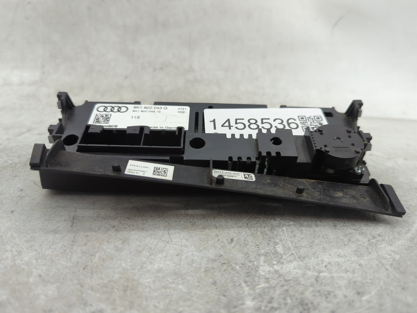 2013-2016 Audi A4 Climate Control Module Temperature AC/Heater Replacement P/N:8K1 820 043 Q Fits Fits 2013 2014 2015 2016 2