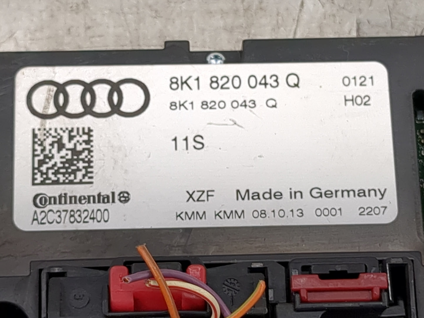 2013-2016 Audi A4 Climate Control Module Temperature AC/Heater Replacement P/N:8K1 820 043 Q Fits Fits 2013 2014 2015 2016 2