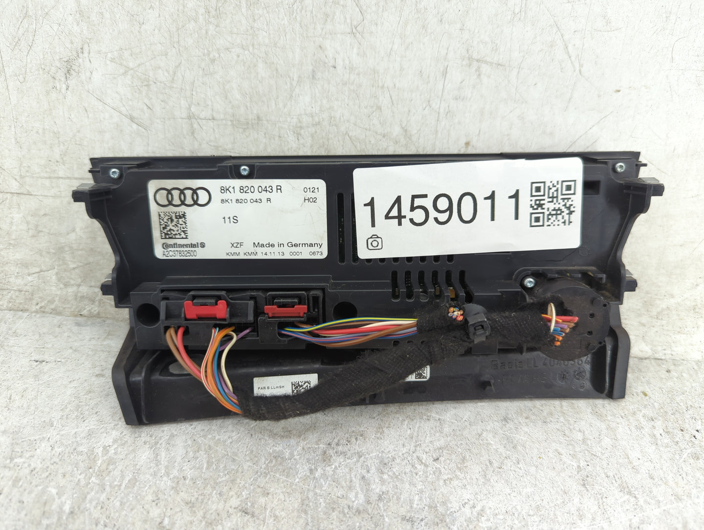 2013-2016 Audi A4 Climate Control Module Temperature AC/Heater Replacement P/N:8K1 820 043 R Fits Fits 2013 2014 2015 2016 2