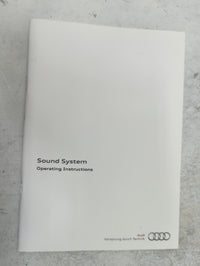 2014 Audi A4 Owners Manual Book Guide P/N:142.561.8K0.23 1425618K023, 121.566.8RA.21, 1215668A21 OEM Used Auto Parts - Oemus