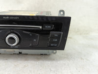 2013-2016 Audi A4 Radio AM FM Cd Player Receiver Replacement P/N:8R1035186Q Fits Fits 2013 2014 2015 2016 OEM Used Auto Part