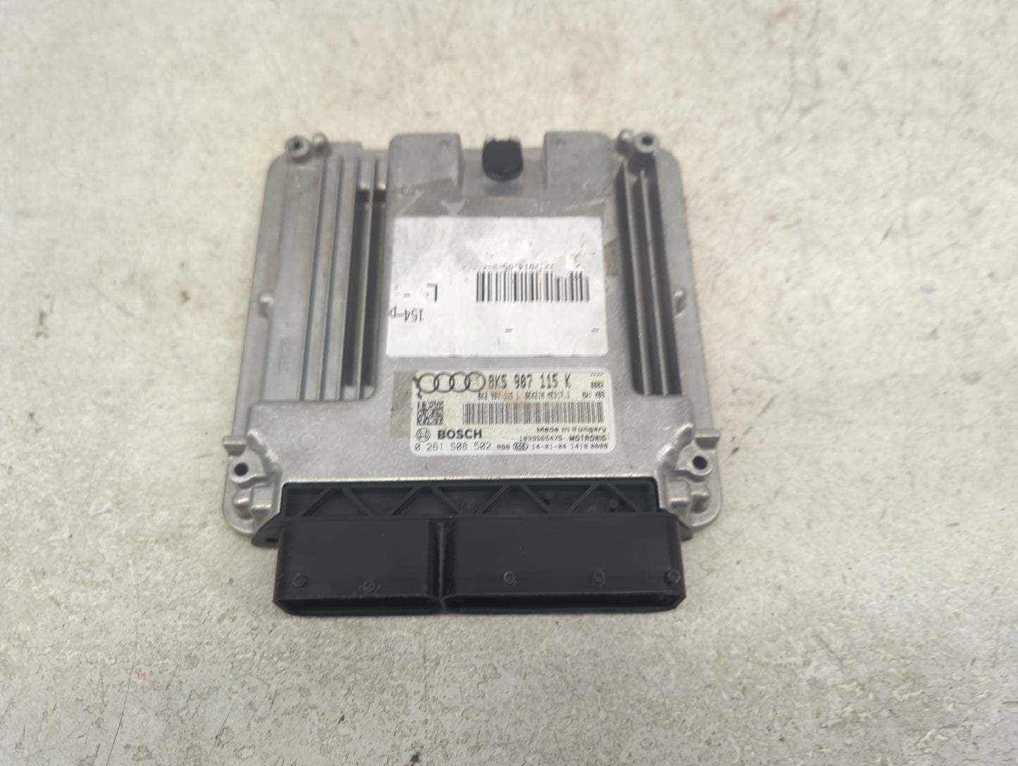 2014-2015 Audi A4 PCM Engine Control Computer ECU ECM PCU OEM P/N:8K5907115K 0261S08502, 1039S65475 Fits Fits 2014 2015 OEM 