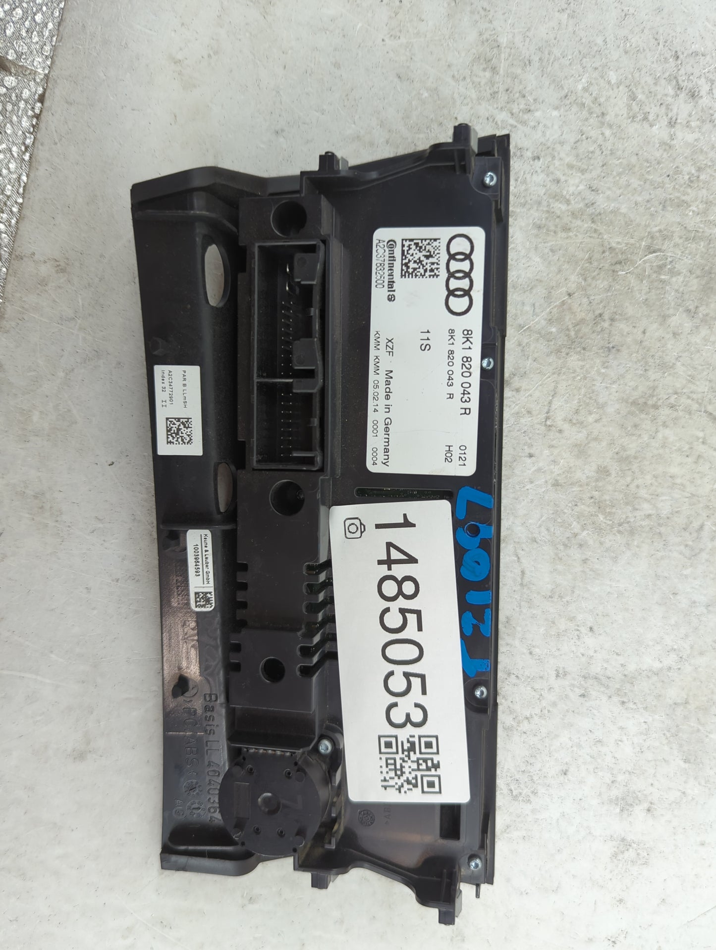 2013-2016 Audi A4 Climate Control Module Temperature AC/Heater Replacement P/N:8K1820043R A2C37832500 Fits OEM Used Auto Par