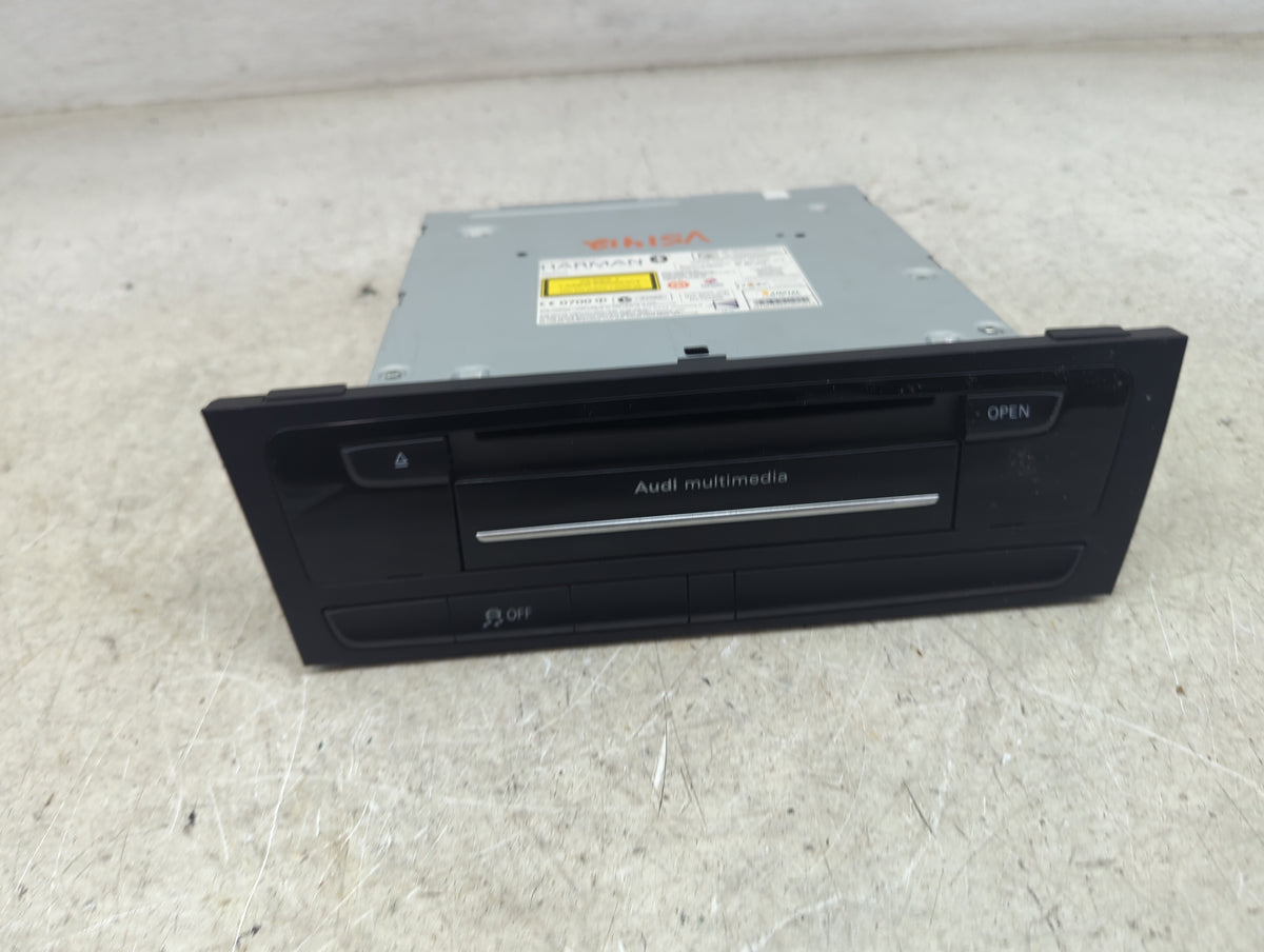 2013-2016 Audi A4 Radio AM FM Cd Player Receiver Replacement P/N:8R1035746E 8R1035746D Fits Fits 2013 2014 2015 2016 OEM Use
