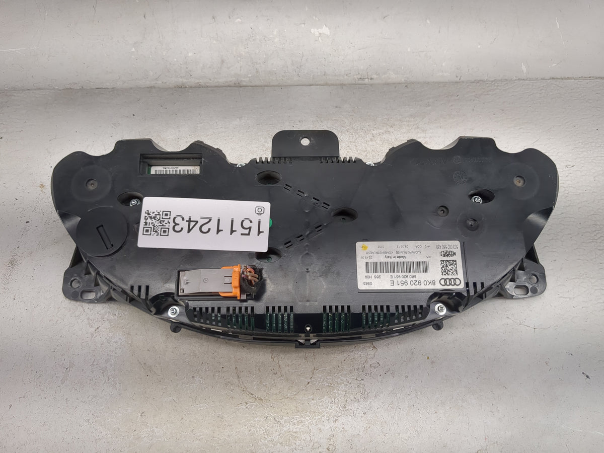 2013-2016 Audi A4 Instrument Cluster Speedometer Gauges P/N:8K0920951E 503.002.560.430 Miles: Fits Fits 2013 2014 2015 2016 