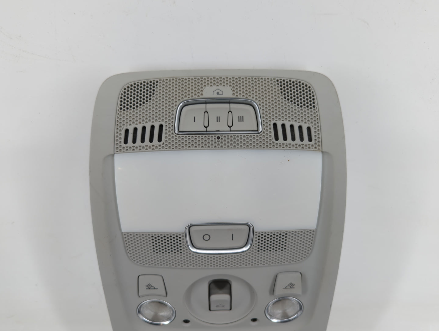 Audi A4 Overhead Console W/rear Climate Control Grey - Oemusedautoparts1.com