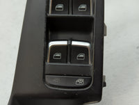 2014 Audi A4 Master Power Window Switch Replacement Driver Side Left Fits OEM Used Auto Parts - Oemusedautoparts1.com