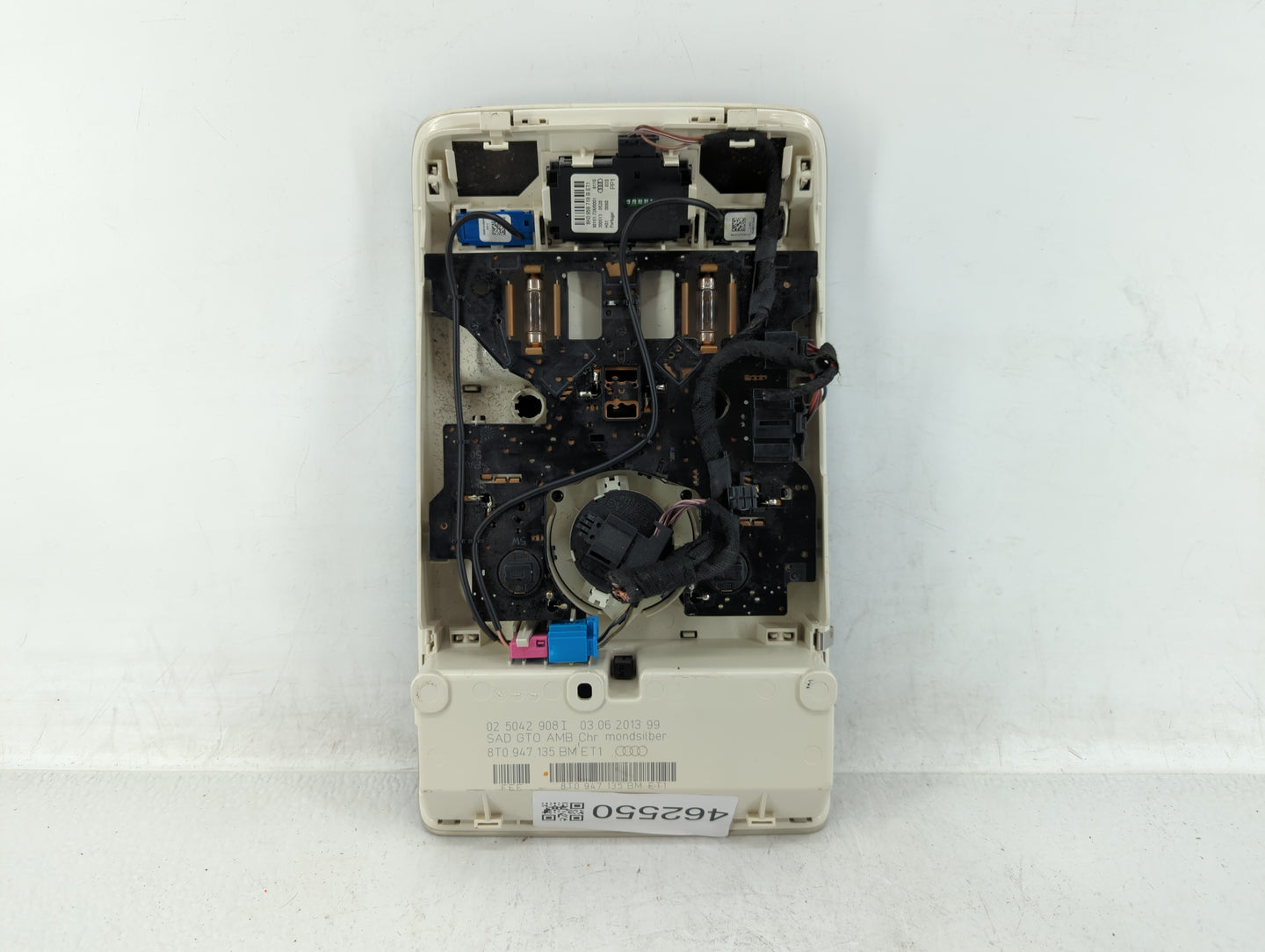 2013-2015 Audi A4 Overhead Roof Console Grey - Oemusedautoparts1.com