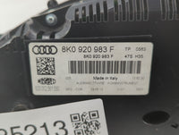 2013-2016 Audi A4 Instrument Cluster Speedometer Gauges P/N:8K0920983F 5K0 920 983 F, 8K0 920 982 D Fits Fits 2013 2014 2015