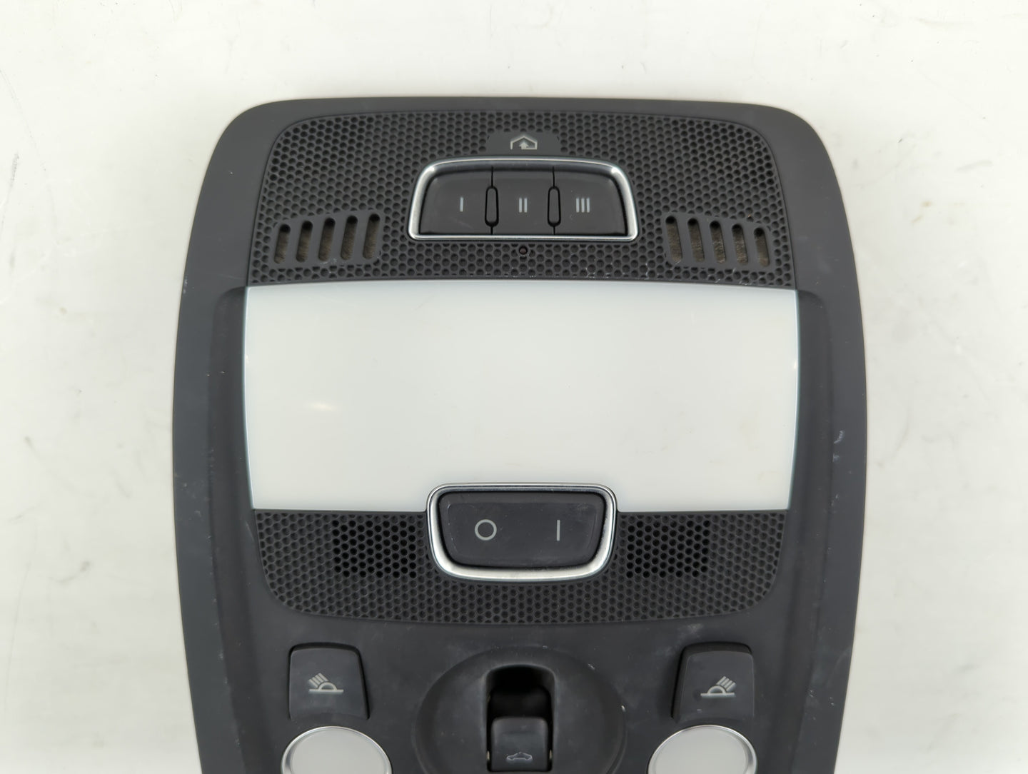 Audi A4 Overhead Console W/rear Climate Control Black - Oemusedautoparts1.com