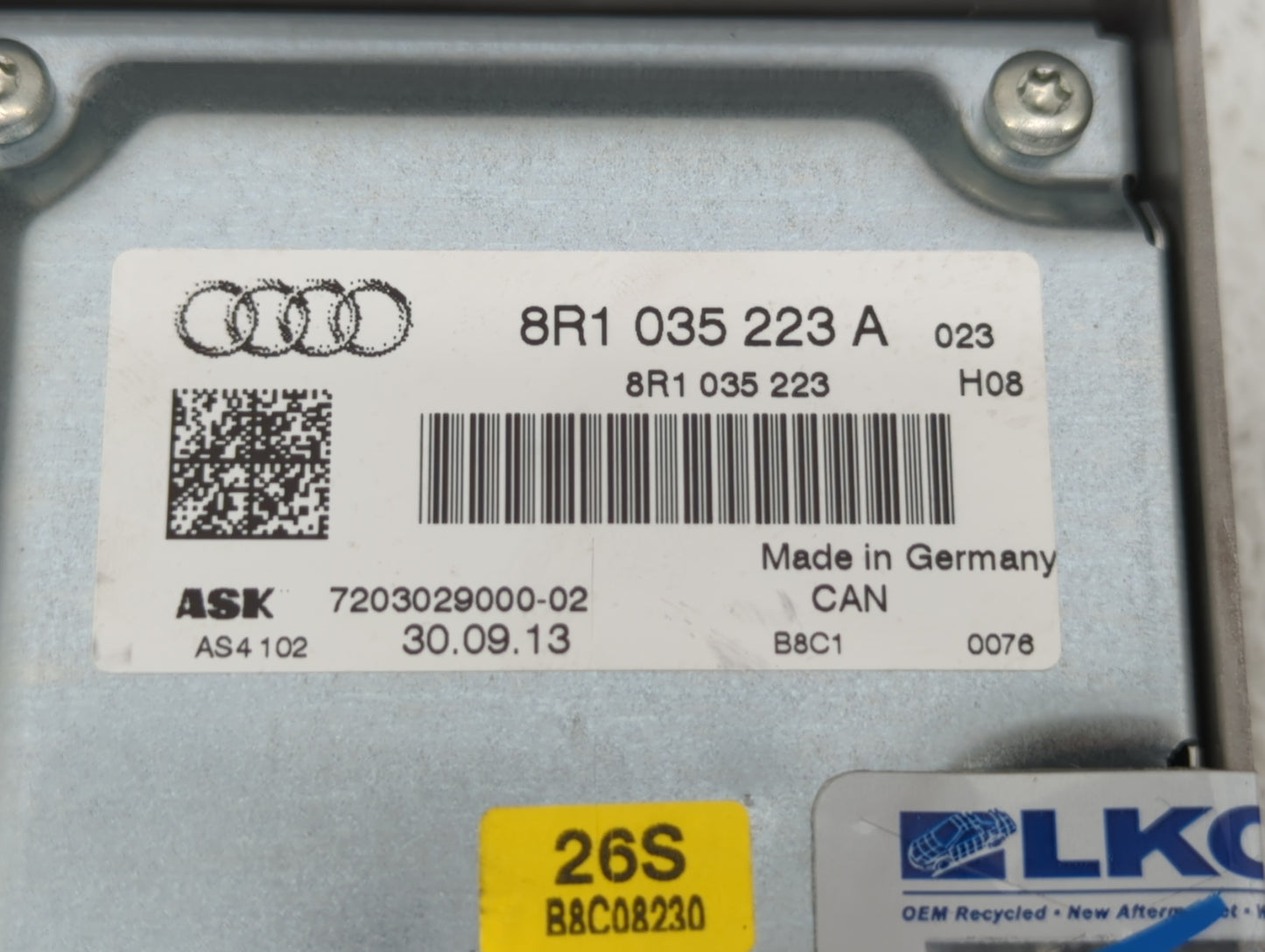 2013-2016 Audi A4 Am Fm Cd Player Radio Receiver - Oemusedautoparts1.com