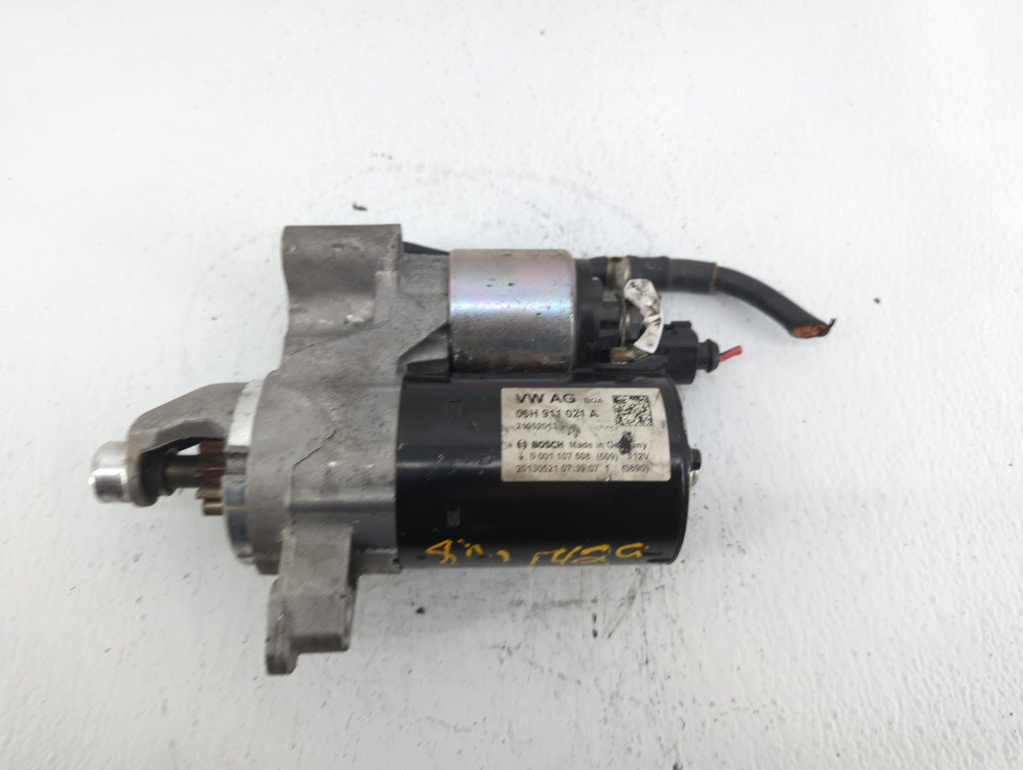 2014-2016 Audi A4 Car Starter Motor Solenoid OEM P/N:06H 911 021 A Fits Fits 2014 2015 2016 OEM Used Auto Parts - Oemusedaut