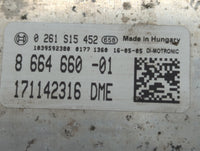 2014 Audi A4 PCM Engine Control Computer ECU ECM PCU OEM P/N:8 664 660 -01 Fits OEM Used Auto Parts - Oemusedautoparts1.com