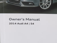2014 Audi A4 Owners Manual Book Guide P/N:1415618K023 141 561 8K0 23 OEM Used Auto Parts - Oemusedautoparts1.com