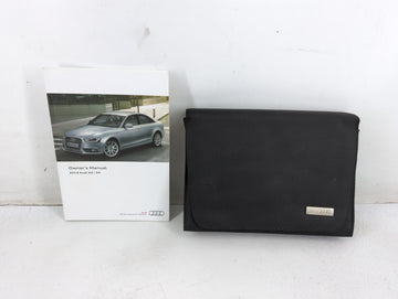 2014 Audi A4 Owners Manual Book Guide P/N:1415618K023 OEM Used Auto Parts - Oemusedautoparts1.com
