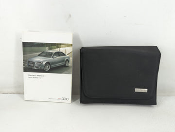 2014 Audi A4 Owners Manual Book Guide P/N:1425618K023 OEM Used Auto Parts - Oemusedautoparts1.com