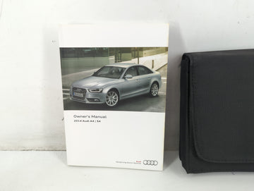 2014 Audi A4 Owners Manual Book Guide P/N:1425618K023 OEM Used Auto Parts