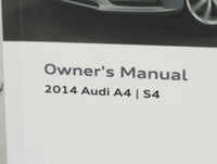2014 Audi A4 Owners Manual Book Guide P/N:1425618K023 OEM Used Auto Parts - Oemusedautoparts1.com
