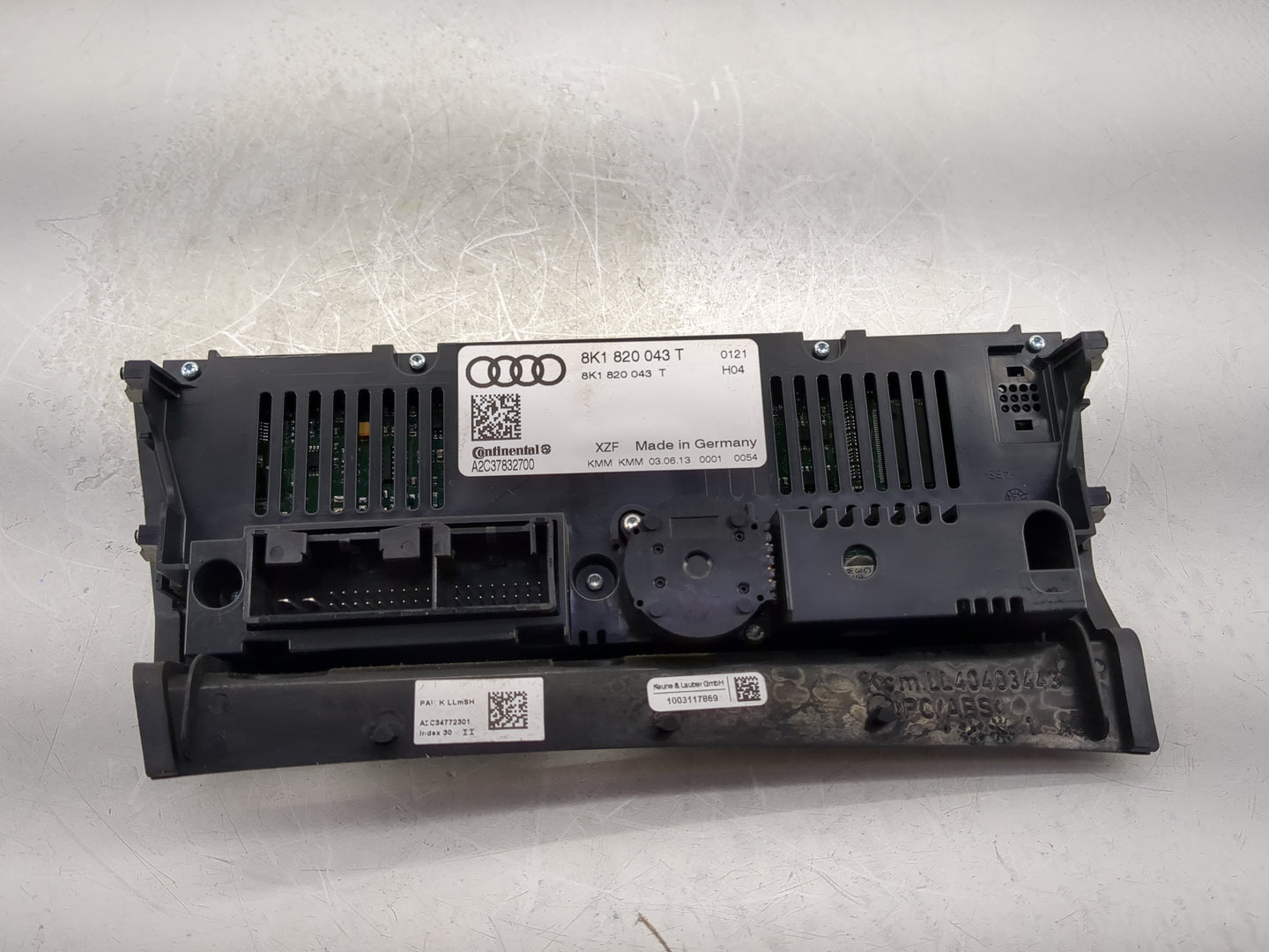 2014-2017 Audi A5 Climate Control Module Temperature AC/Heater Replacement P/N:8K1 820 043 T Fits Fits 2013 2014 2015 2016 2