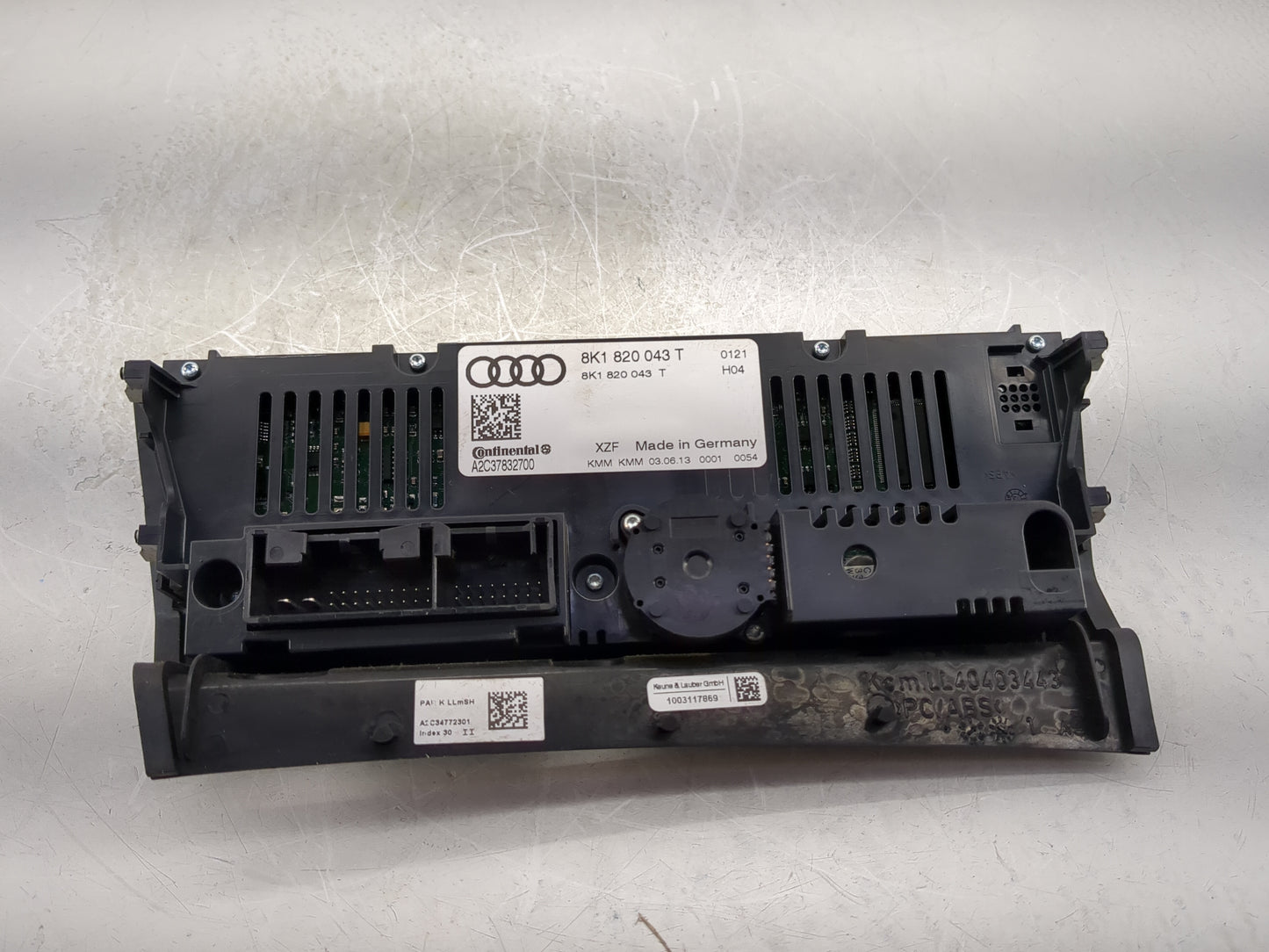 2014-2017 Audi A5 Climate Control Module Temperature AC/Heater Replacement P/N:8K1 820 043 T Fits Fits 2013 2014 2015 2016 2