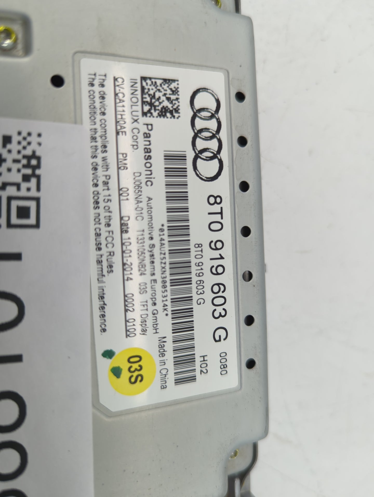 2013-2016 Audi A5 Information Display Screen - Oemusedautoparts1.com