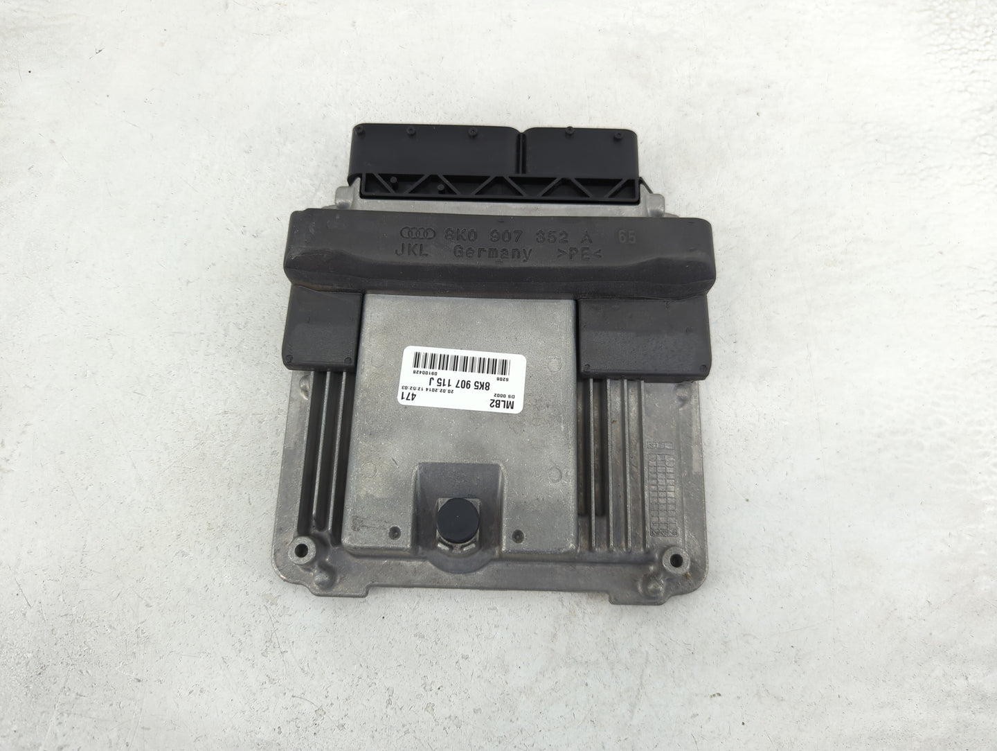2014 Audi A5 PCM Engine Control Computer ECU ECM PCU OEM P/N:8K5 907 115 J Fits Fits 2013 OEM Used Auto Parts - Oemusedautop
